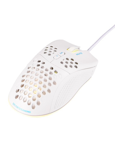 Deltaco Gaming Gam-108-W Myszka Dla Praworęcznych Usb Typu-A Optyczny 6400 Dpi