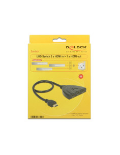 Delock 18600 Przełącznik Wideo Hdmi 2