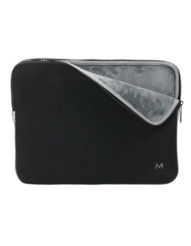 Mobilis 049016 Torba Na Laptop 35,6 Cm (14") Etui Kieszeniowe Czarny, Szary