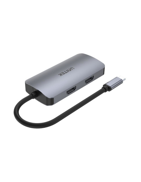 Unitek P5 Trio Usb 3.2 Gen 1 (3.1 Gen 1) Type-C Szary