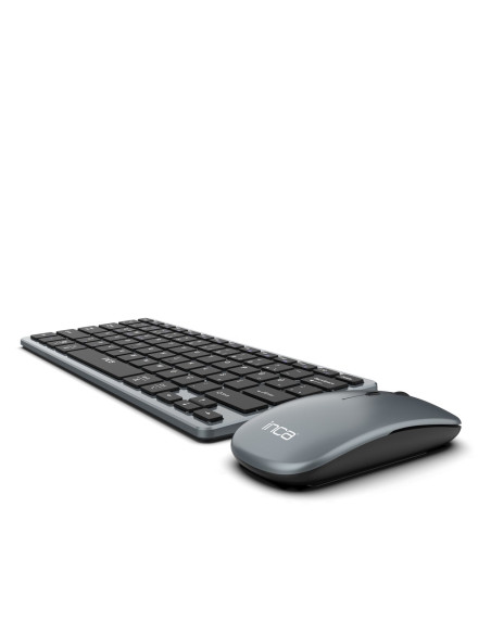 Inca Ibk-572Bt Klawiatura Dołączona Myszka Rf Wireless + Bluetooth Czarny