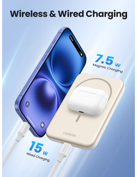 Ładowarka Power Bank Pb560 5000Mah 15W Magsafe