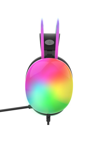 Inca Igk-X8S Słuchawki/Zestaw Słuchawkowy Przewodowa Opaska Na Głowę Gaming Czarny