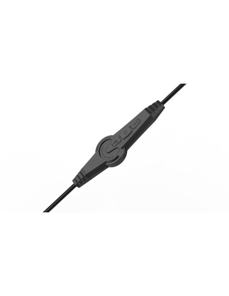 Inca Igk-X8S Słuchawki/Zestaw Słuchawkowy Przewodowa Opaska Na Głowę Gaming Czarny