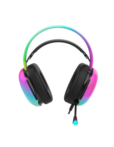 Inca Igk-X8S Słuchawki/Zestaw Słuchawkowy Przewodowa Opaska Na Głowę Gaming Czarny