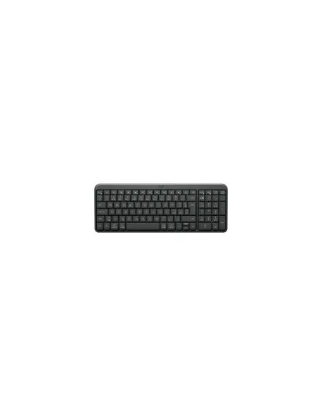 Logitech K250 Klawiatura Rf Wireless + Bluetooth Amerykański Międzynarodowy Grafitowy