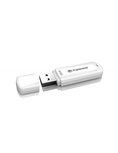 Usb-Stick 128Gb Transcend Jetflash 730 Usb3.1 Weiăź