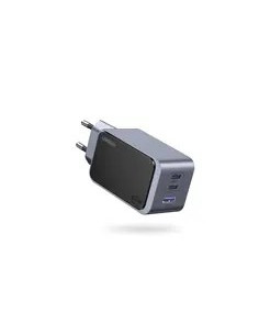 Ugreen Nexode Air 65W Sieninis Kroviklis, Usb + 2X Usb-C Pilkos Spalvos Komputer Przenośny, Telefon Komórkowy, Myszka Mickey, La 2