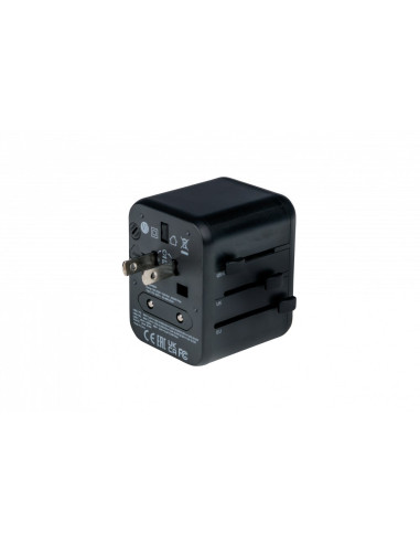 Verbatim 49544 Adapter Wtyczek Zasilających Uniwersalne Czarny