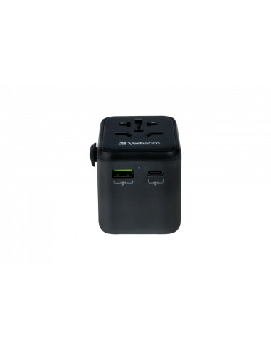Verbatim 49544 Adapter Wtyczek Zasilających Uniwersalne Czarny