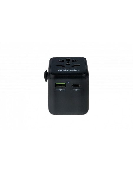 Verbatim 49544 Adapter Wtyczek Zasilających Uniwersalne Czarny