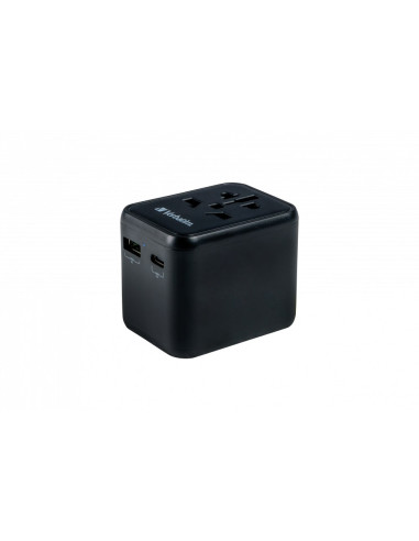 Verbatim 49544 Adapter Wtyczek Zasilających Uniwersalne Czarny