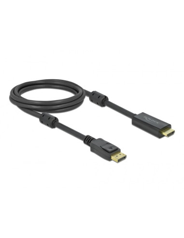 Delock Aktywny Displayport 1.2 Do Kabla Hdmi 4K 60 Hz 2 M