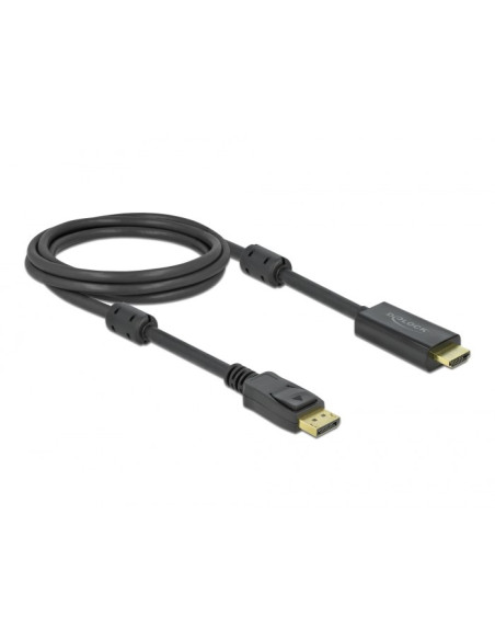 Delock Aktywny Displayport 1.2 Do Kabla Hdmi 4K 60 Hz 2 M