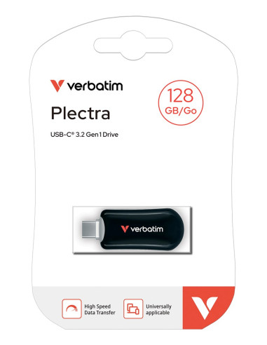 Verbatim 30225 Pamięć Usb 128 Gb Usb Type-C 3.2 Gen 1 (3.1 Gen 1) Czarny