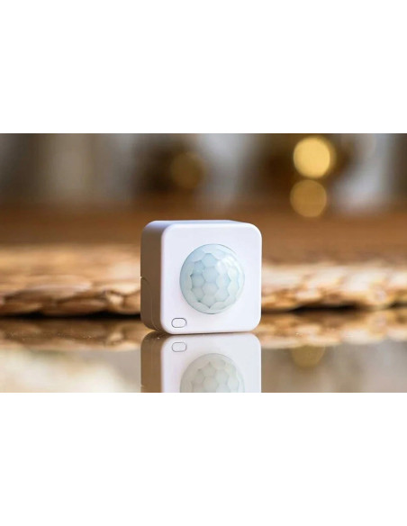 Czujnik Ruchu Pir  Shelly Blu Motion Zb Zigbee 3.0 Bluetooth 5 Le Lux Cr2477, Biały