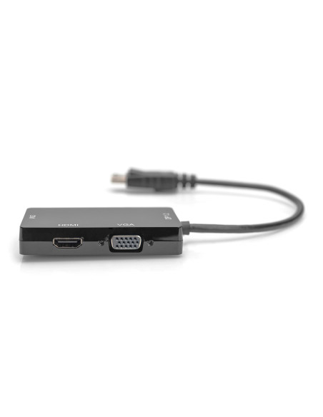 Digitus Kabel Konwertujący Displayport 3 W 1