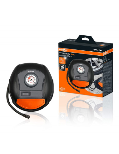 Kompresor 12V, 6,9Bar - Tyreinflate 200 Analogowy Kompresor Do Pompowania Opon