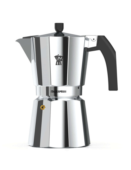 Pezzetti Italexpress Kawiarka Moka 0,45 L Aluminium, Czarny