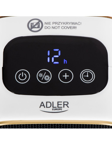 Termowentylator Ceramiczny Adler Ad 7762