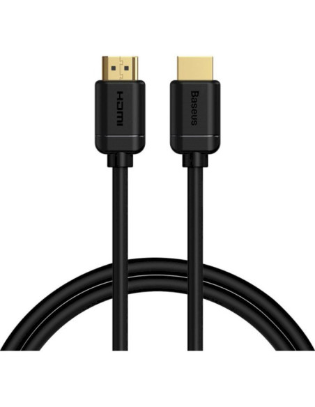 Baseus Cakgqj01 Kabel Hdmi 2 M Hdmi Typu A (Standard) Czarny, Srebrny