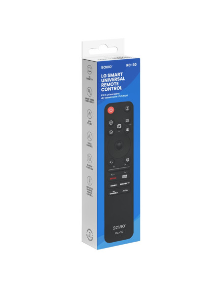 Savio Pilot Uniwersalny/Zamiennik Do Tv Lg Rc-29