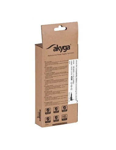 Zasilacz Sieciowy Akyga Ak-Nd-54 Do Notebooka Asus (19 V  2,37 A  45W  4 Mm X 1.35 Mm)