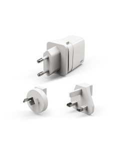 Ładowarka Sieciowa Podróżna Silicon Power Qm16 Boost Charger 20W Wtyczki Eu/Us/Uk/Au 1Xusb-A 1Xusb-C