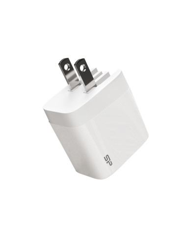 Ładowarka Sieciowa Podróżna Silicon Power Qm16 Boost Charger 20W Wtyczki Eu/Us/Uk/Au 1Xusb-A 1Xusb-C