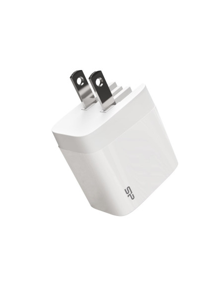Ładowarka Sieciowa Podróżna Silicon Power Qm16 Boost Charger 20W Wtyczki Eu/Us/Uk/Au 1Xusb-A 1Xusb-C