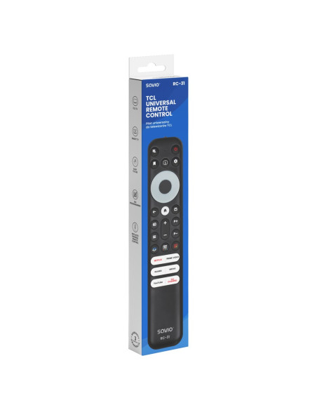 Savio Pilot Uniwersalny/Zamiennik Do Tv Tcl Rc-31
