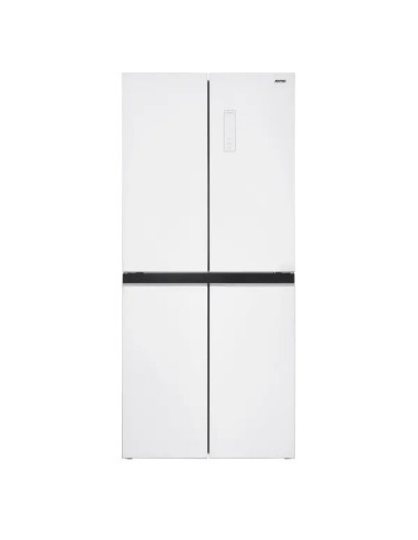 Lodówka Z Zamrażalnikiem Dolnym Multi Door Total Full No Frost Mpm-434-Sbf-08 Białe Szkło