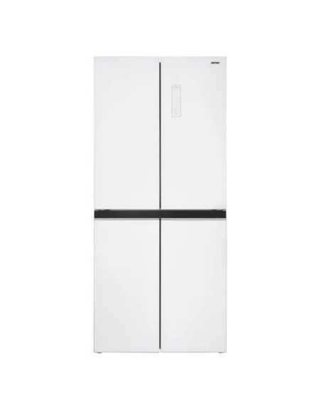 Lodówka Z Zamrażalnikiem Dolnym Multi Door Total Full No Frost Mpm-434-Sbf-08 Białe Szkło