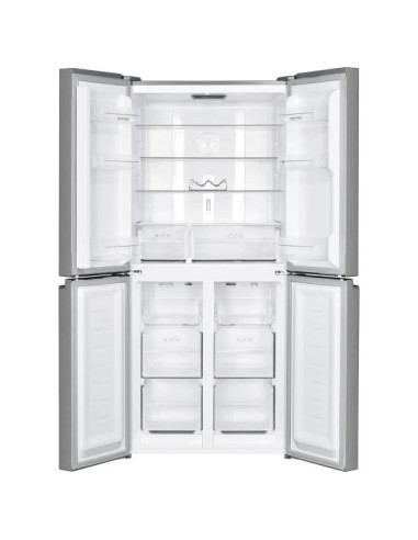 Lodówka Z Zamrażalnikiem Dolnym Multi Door Total Full No Frost Mpm-434-Sbf-08 Białe Szkło