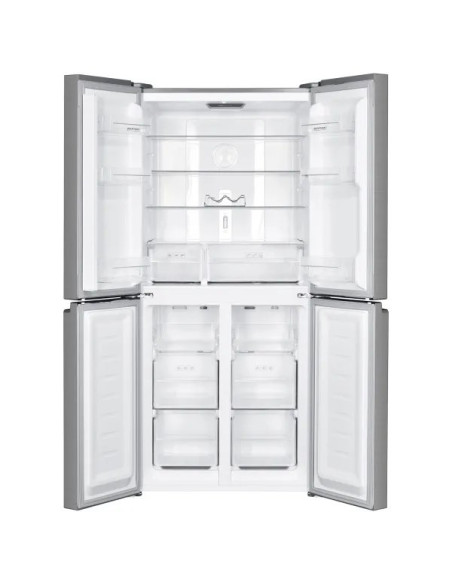 Lodówka Z Zamrażalnikiem Dolnym Multi Door Total Full No Frost Mpm-434-Sbf-08 Białe Szkło