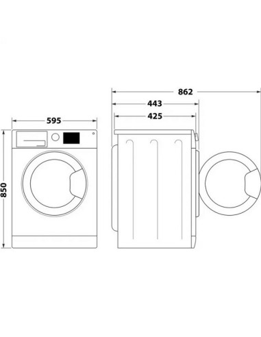 Indesit Mtwse 61294 Wk Ee Pralka