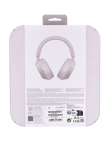 Słuchawki Sony Wh-1000Xm5 Nauszne Bluetooth Srebrne
