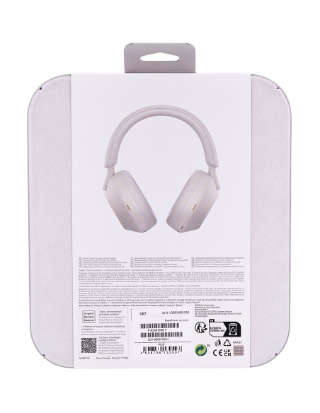 Słuchawki Sony Wh-1000Xm5 Nauszne Bluetooth Srebrne