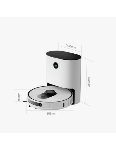 Robot Sprzątający Z Bazą Roidmi Eve Max (Biały)
