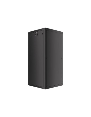 Szafa Jednosekcyjna Lanberg Wf01-6627-10B (27U  1300Mm / 600Mm / 600 Mm  Wisząca  Szklane  19''  Kolor Czarny)