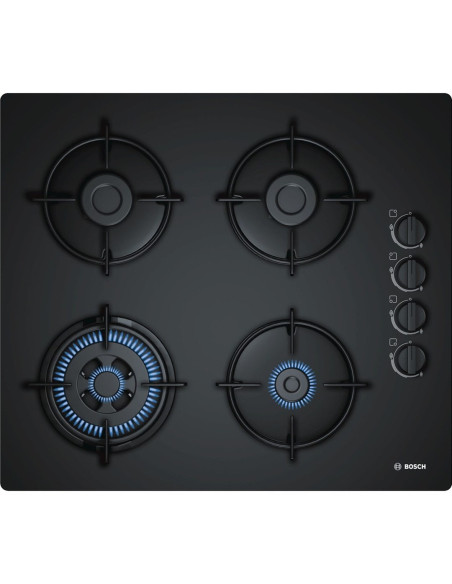 Płyta Gazowa Bosch Poh6B6B10 (4 Pola Grzejne  Kolor Czarny)