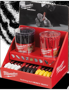 Milwaukee Markery Zestaw W Ekspozytorze Na Ladę