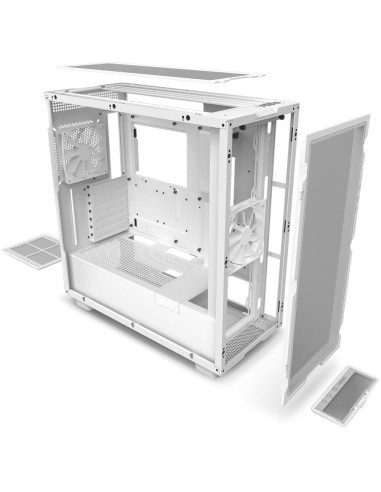 Nzxt Obudowa H7 Flow Z Oknem Biała Cm-H71Fw-01