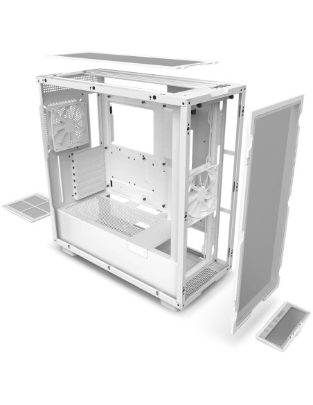 Nzxt Obudowa H7 Flow Z Oknem Biała Cm-H71Fw-01