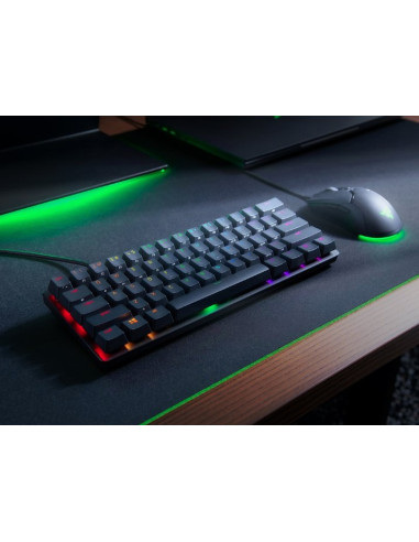 Razer Huntsman Mini Klawiatura Gaming Usb Qwerty Amerykański Międzynarodowy Czarny