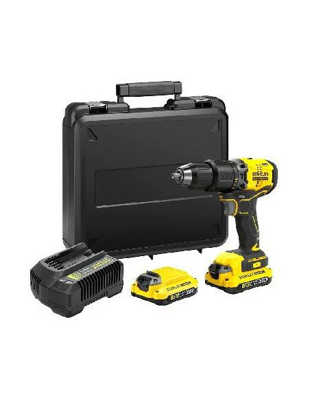 Bezszczotk Wiert-Wkrętarka 18V Fatmax V20 2X2,0Ah Kufer