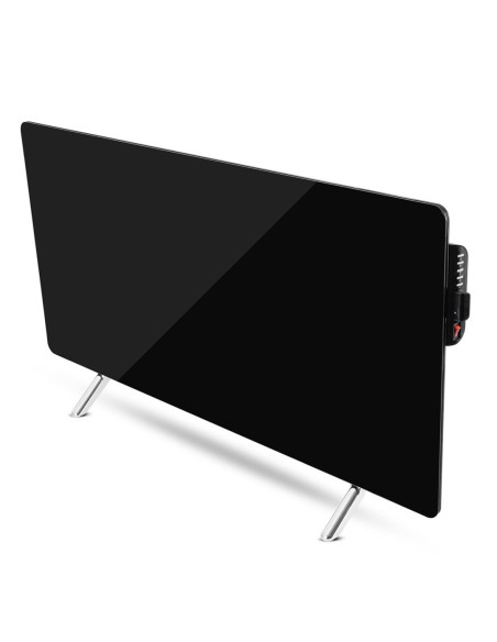 Promiennik Podczerwieni Cronos Synthelith Crg-720Twp 720W Szklany Czarny Z Wifi I Pilotem