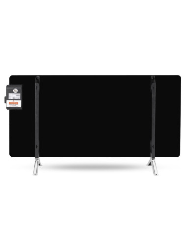 Promiennik Podczerwieni Cronos Synthelith Crg-720Twp 720W Szklany Czarny Z Wifi I Pilotem