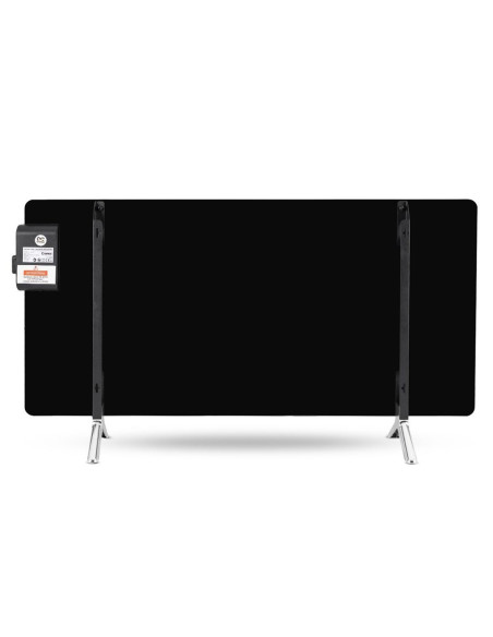 Promiennik Podczerwieni Cronos Synthelith Crg-720Twp 720W Szklany Czarny Z Wifi I Pilotem