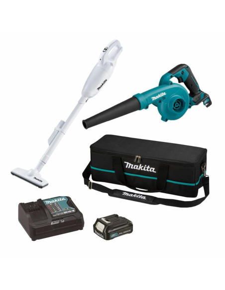 Makita.dmuchawa  12V Cxt Ub100D + Cl108Fd Odkurzacz 1X2,0Ah +Torba ...